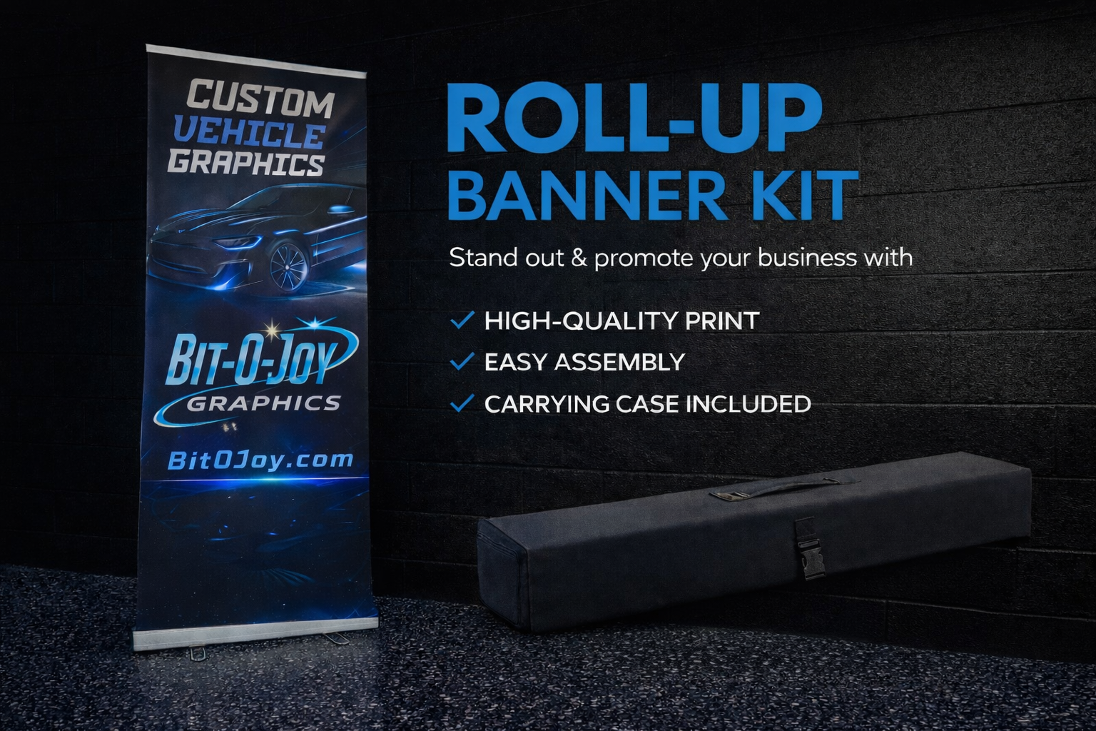 Roll Up Banner Kit